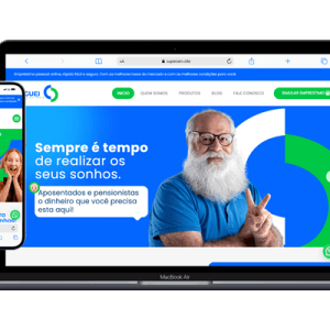 Template de Site para Financeiras - WordPress e Elementor 100% Editável