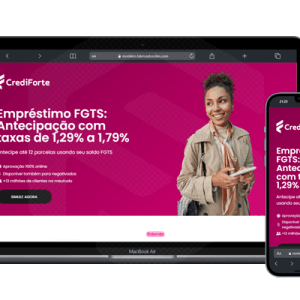 Template de Landingpage para Financeiras