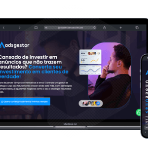 LandingPage para Gestor de Tráfego - 100% Editável
