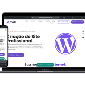 Template Portfólio Agência de Sites 100% Administravel