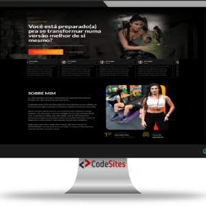 Landing Page para Personal Trainers - WordPress + Elementor, Totalmente Editável 2025