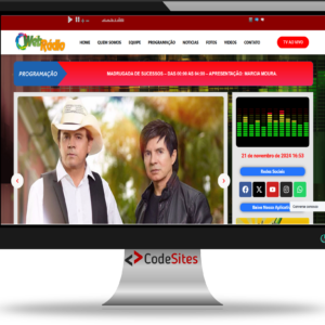 Script Site Para Web Rádio Online Pacotão de Vinhetas 2025