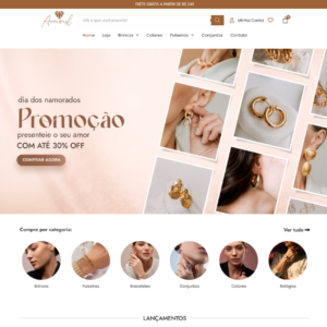 Site para Loja de Joias em WordPress 2025