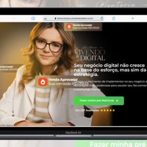 Landingpage Cursos e Mentorias Editável