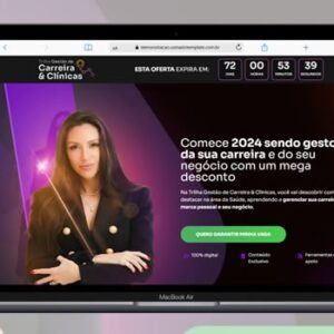 Landingpage para Treinamentos e Cursos Editável