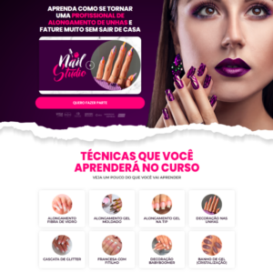 Site Profissional para Manicure e Pedicure em WordPress 2025