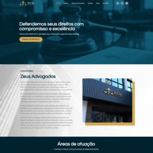Site para Advogados em WordPress 2025