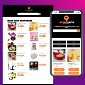 Site Completo em WordPress para Achadinhos da Shopee 2025