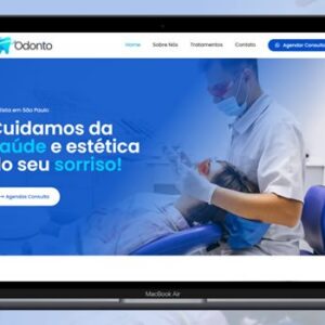 Template Clinica Odontologica 100% Editável