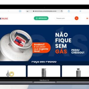 Template Delivery Gás Online Editável