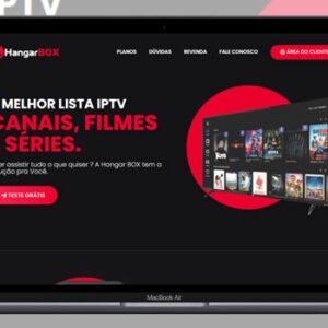 Template Site IPTV HangarBOX 100% Editável