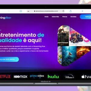 Template Site IPTV 100% Editável