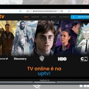 Template Site para IPTV 100% Editável