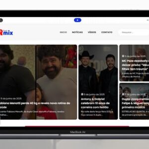 Site para Webrádio 100% Editável