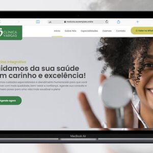 Template Site para Clínicas 100% Editável