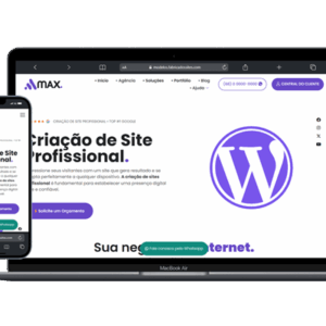 Template Portfólio Agência de Sites 100% Administravel