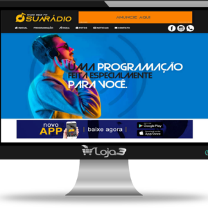 Script Site para Web Rádio Online 100% responsivo em PHP MySQL