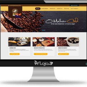 Script Site institucional para comércio de café em PHP