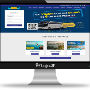Script Site para Transportes e Agências de Viagens 100% responsivo