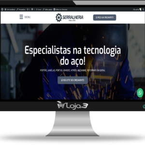 Site para serralheria Script completo de fácil administração 2025