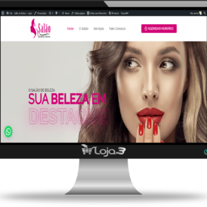 Site Para Salão de Beleza – Elementor+WordPress 2025