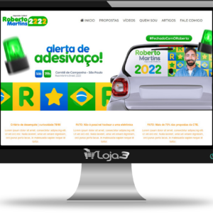 Site em PHP para Políticos com Painel Administrador