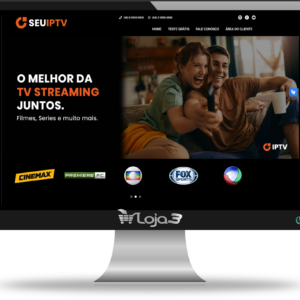 Site Pronto em PHP para IPTV 100% Responsivo