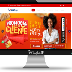 Site para Mercados Rápido, Responsivo e Completo 2025