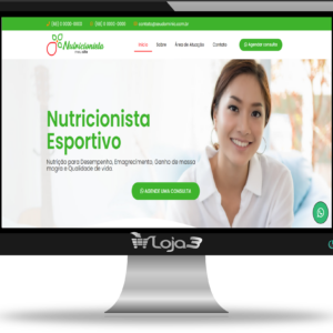 Site Para Nutricionista Fácil Administração 2025