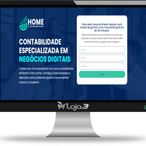 Script Site Template de Landing Page para Contabilidade 2025
