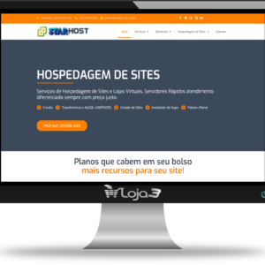 Site para empresa de hospedagem e revenda de Hospedagem 2025