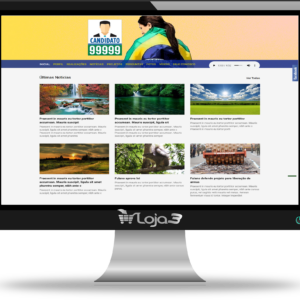 Site em PHP para Políticos com Painel Administrador - Modelo2
