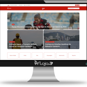 Script Site Pronto Portal de Notícias estilo G1 SEO 2025