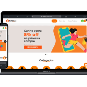 Loja Virtual Template para Catálogo Digital 2025