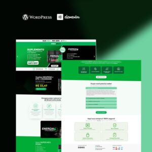 Landingpage Página de Vendas Produto de Emagrecimento 100% Editável 2025