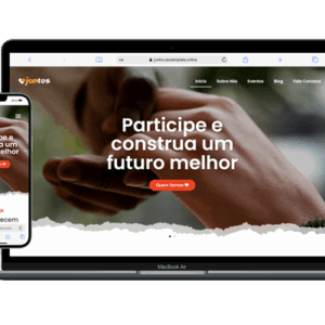 Template Site para ONG 100% Editável 2025 - Ongs