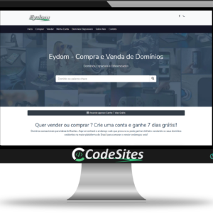 Plataforma PHP para Comprar e Vender Nomes de Domínio 2025