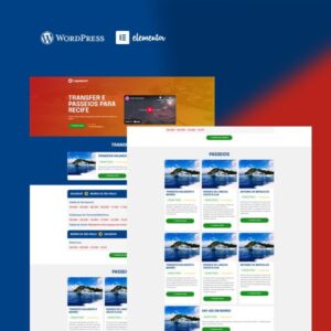 Landingpage Página de Vendas Agência de Viagens 100% Editável 2025