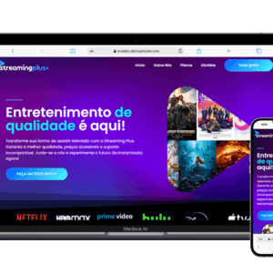 Template de Landingpage para IPTV Editável 2025